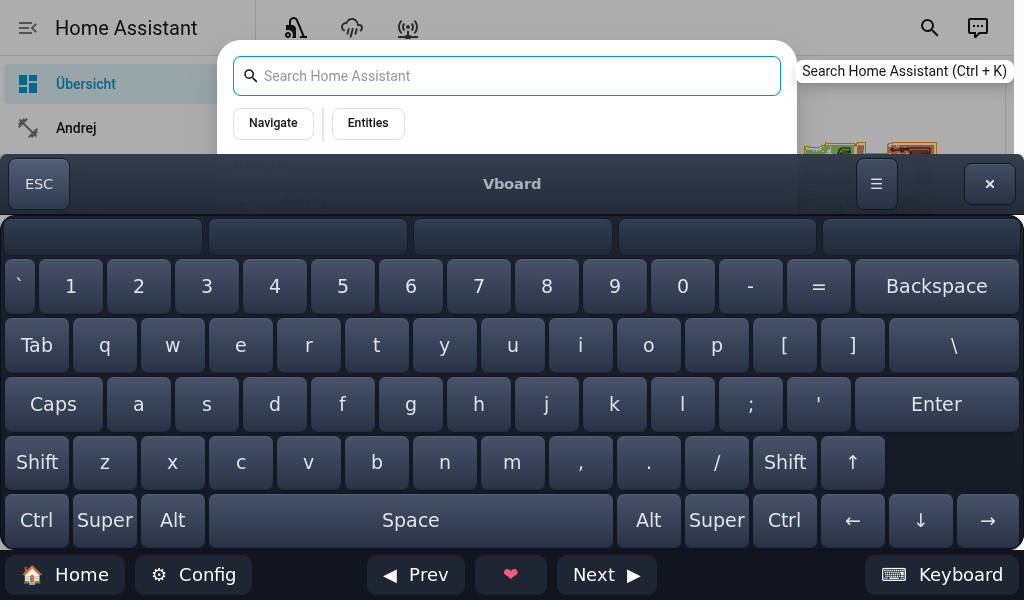 Use a touch keyboard if needed.